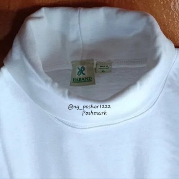 *๐ฅ๐ฒ๐ท๐ฝ๐ช๐ฐ๐ฎ ๐๐๐๐๐๐ Turtleneck Shirt XL White - Picture 3 of 7